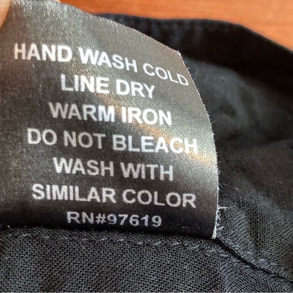 morbid threads hot topic mall y2k long sleeve button down ruffle shirt XL - Picture 5 of 5